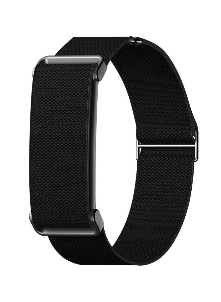 S-Color Elastic Nylon Bands Compatible with Fitbit Air Strap Soft Adjustable Stretchy Strap Breathable Sport Loop Replacement Wristband for Fitbit Air Men Women((Sensor device not included) - Image 1