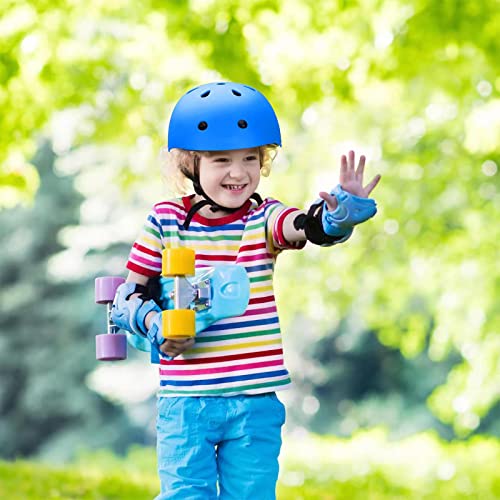 FOOKCIAN Kids Bike Helmet Set Adjustable for Children, Boys, Girls and Teenagers Aged 3-8 Years Includes Elbow, Knee, Wrist Guards Children's Helmet Protection Set for Bikes SkateboardsRollerskates - Image 5