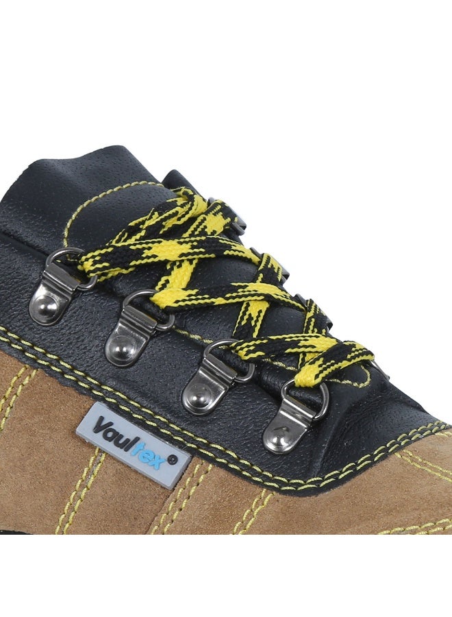 Vaultex NBI Suede Leather Steel Toe Safety Shoes, Light Brown, 40 - Image 3