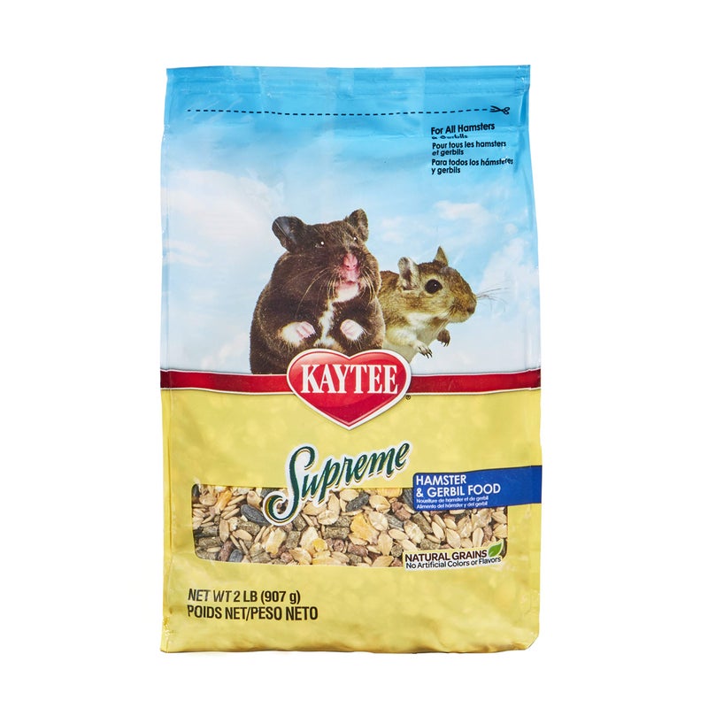 Kaytee Supreme Hamster & Gerbil Food, 2 Lb - Image 2