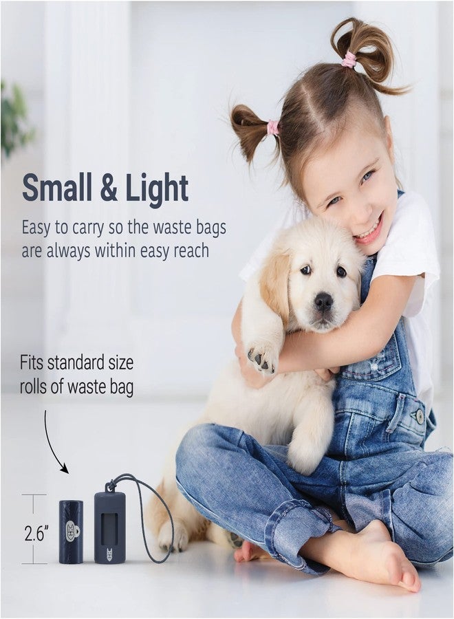 SVD.PET Dog Poop Bag Dispenser, Retractable Waste Bag Dispenser, Lightweight Poop Bag Holder, Stretchy Strap Fits Any Dog Leash, Doggy Walking Accessory (Black) - Image 5