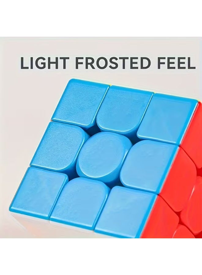 Goolsky 1 3x3 's Cube - beginner-friendly smooth-edge puzzle, 6 bright colors (lemon yellow, orange, white, green, melon red), promoting brain development, learning and speed 's Cube competition, Puzzle Game, Vibrant Colors, Playful Design, Precision Engineered, Durable Plastic, Twist Puzzle, Logic Game, Game, Puzzle - Image 3