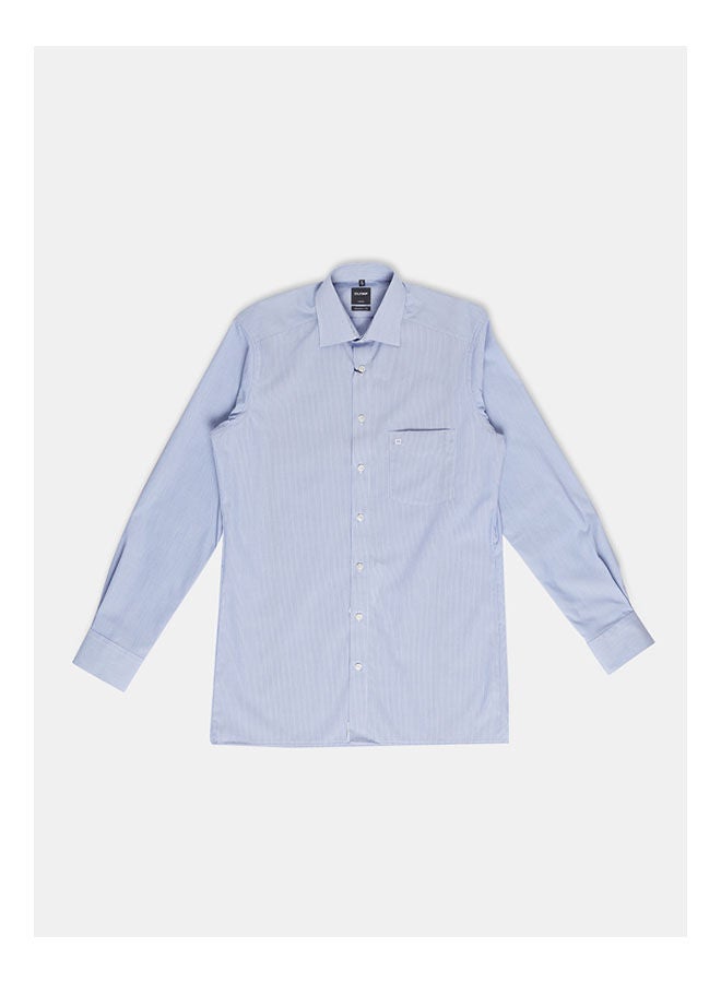 Olymp Collared Neck Long Sleeve Stripes Shirt  - Image 1