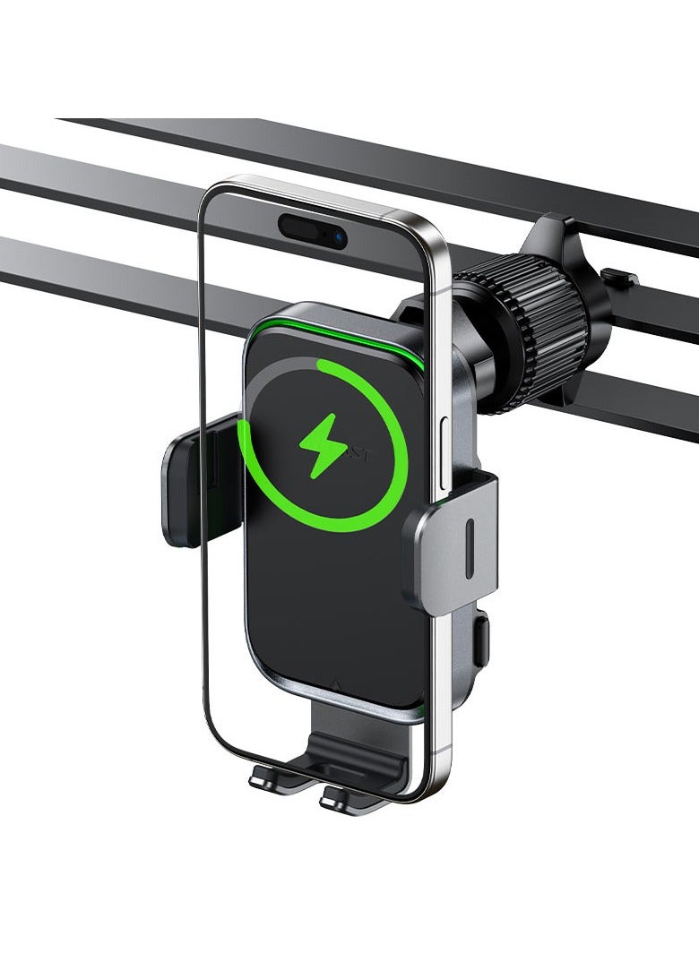 Acefast Fast Wireless Charger Car Mount Holder D17 15W - Image 4