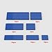 YUJHITP Classic Building Plate Assortment Pack 50pcs Blue Bulk Plates with 7 Size Building Plate Base Plate Compatible with Lego Parts and Pieces Building Bricks for Most BrandsColorBlue - Image 3