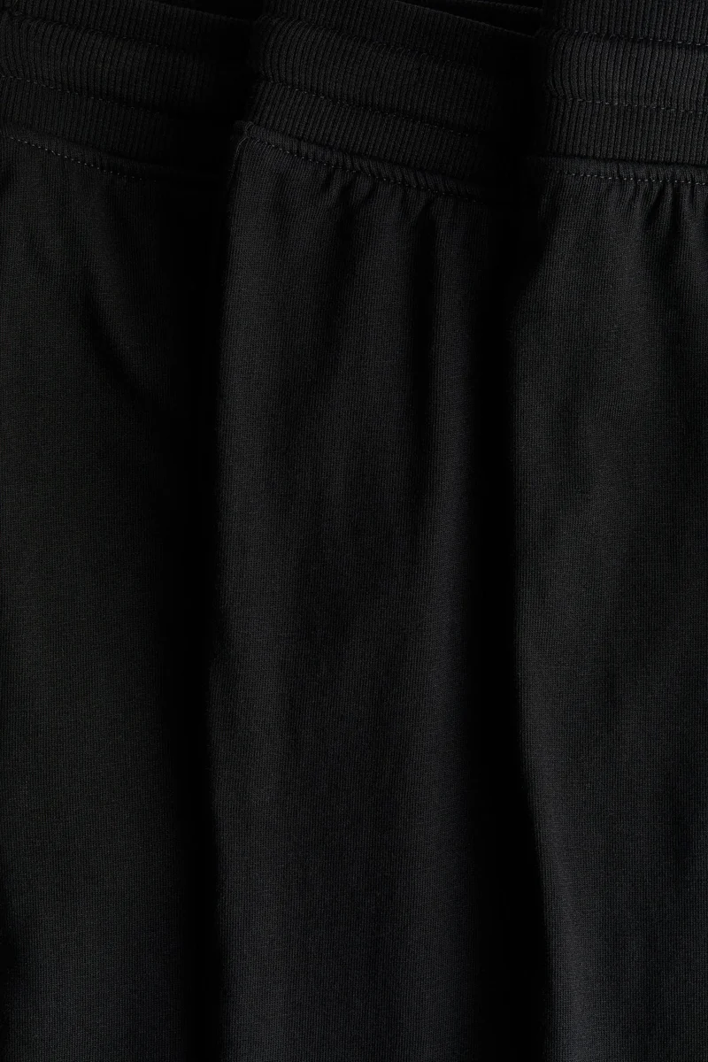 H&M 3-pack cotton jersey joggers