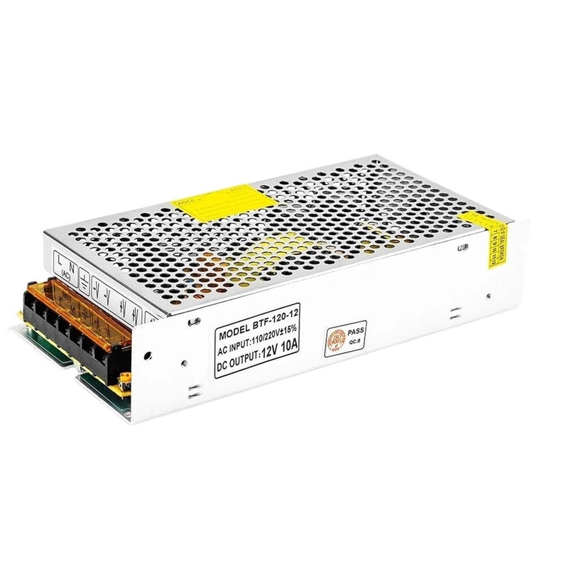12V 20A Power Supply Transformer for LED Strips WS2812B SK6812 - Image 1