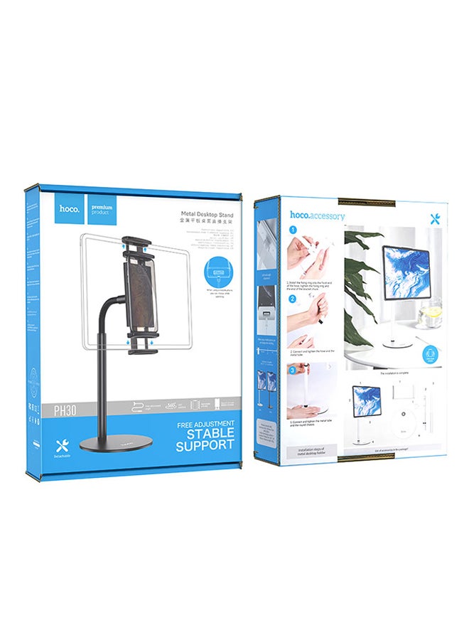 Hoco Metal Mobile Phone Stand White - Image 4