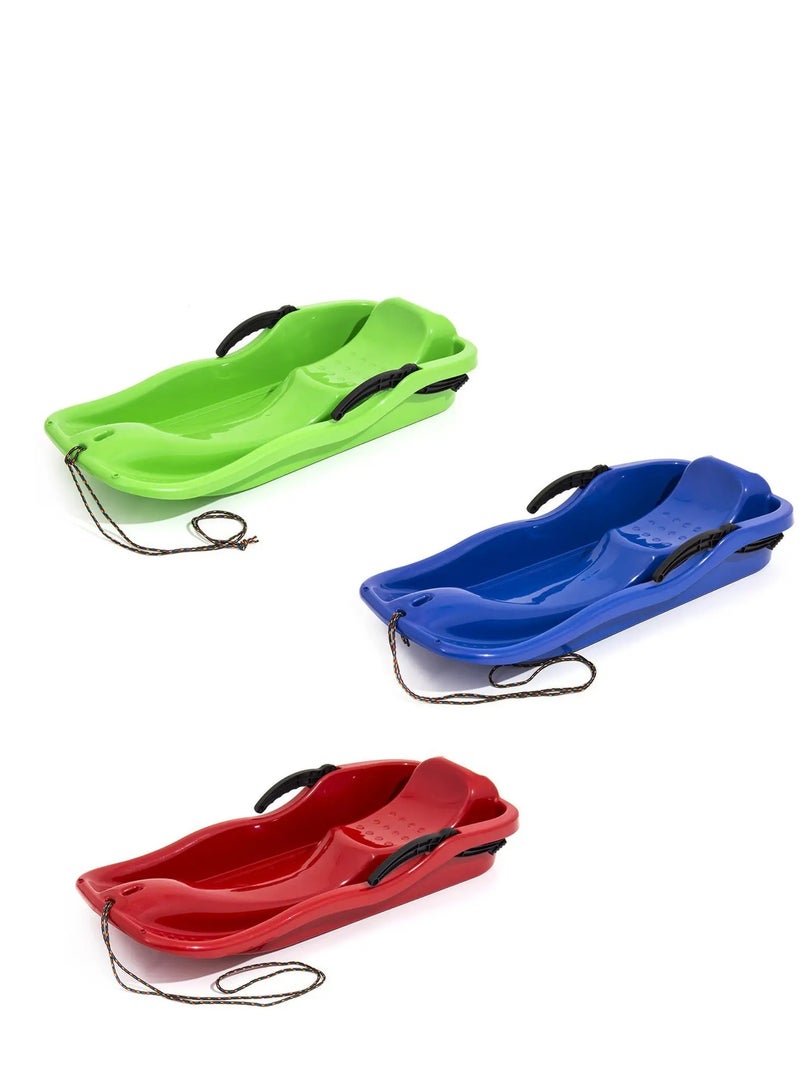 لوح تزلج تزحلق على الرمل والعشب وثلج مزود بحبل مناسب لطلعات البر متعدد الالوان قطعه 1 وختيار عشوائي للون - Image 4