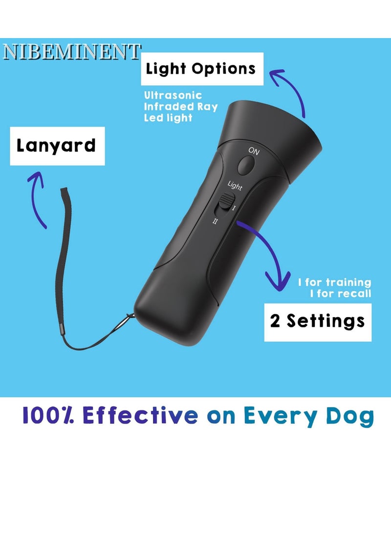 NIBEMINENT Ultrasonic Dog Barking Deterrent and Behavior Corrector - Stops dogs from barking, jumping and attacking without yelling - just point and press!  - Image 4