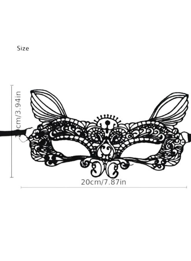 Women Masquerade Mask Lace Masquerade Party Decor No: 3030 - Image 2