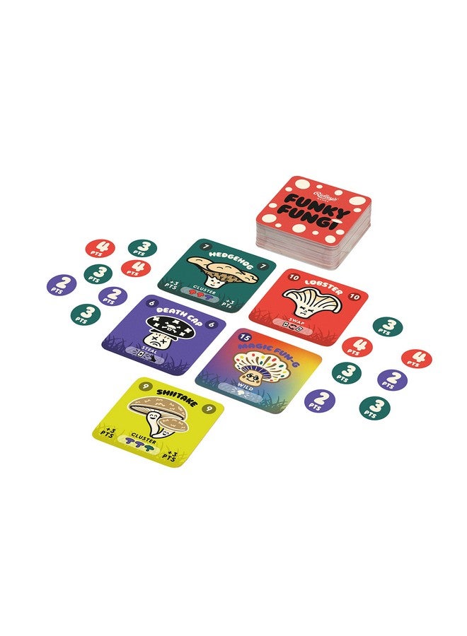 Ridley's Games: Funky Fungi The Mushroom Card Collecting Game | Simple Family Game with Fun Twists | 2-4 Players for Ages 8+ with 30-Minute Game Play Time - Image 3