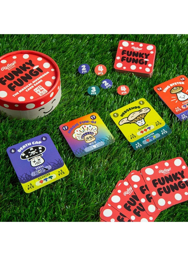 Ridley's Games: Funky Fungi The Mushroom Card Collecting Game | Simple Family Game with Fun Twists | 2-4 Players for Ages 8+ with 30-Minute Game Play Time - Image 4