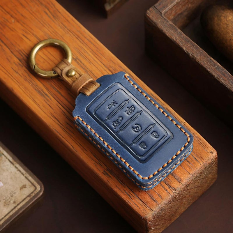 EASYANT Leather Key Fob Cover for Jeep - Image 5