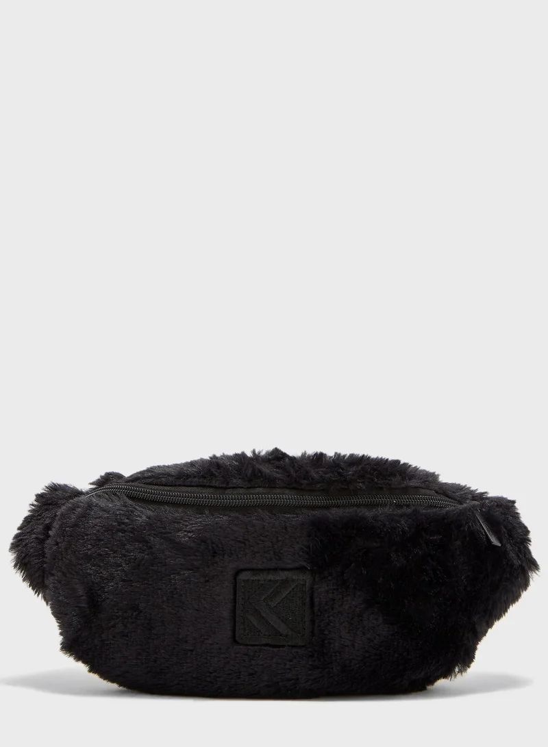 Karl Kani Fake Fur Waistbag