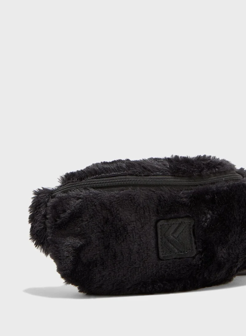 Karl Kani Fake Fur Waistbag