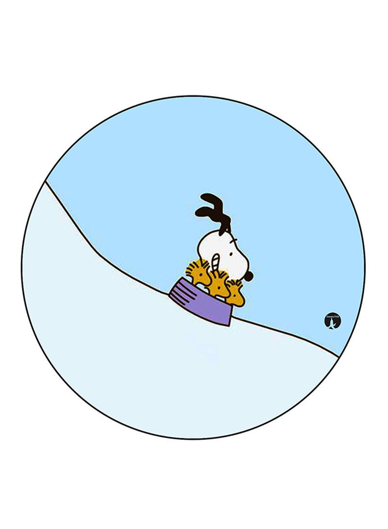 Snoopy Printed Mouse Pad Multicolour
