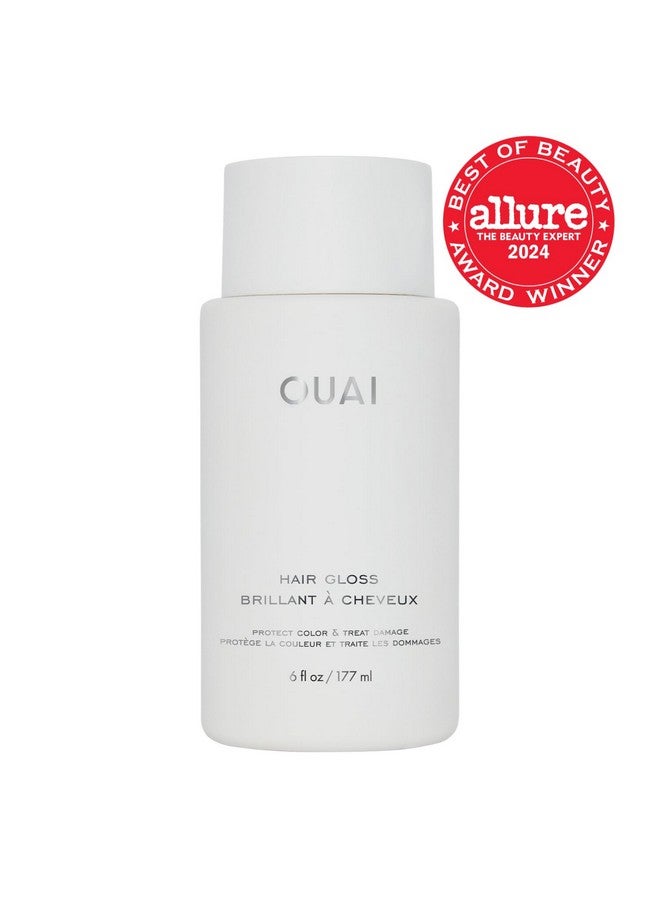 أواي ملمع شعر OUAI - علاج للشعر اللامع أثناء الاستحمام مع التحكم في التجعد - ملمع شعر واقٍ من الحرارة غني بحمض الهيالورونيك وماء الأرز والبانثينول - خالٍ من البارابين والفثالات والكبريتات (6 أونصة) - Image 2