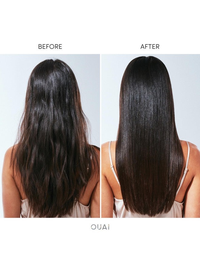 أواي ملمع شعر OUAI - علاج للشعر اللامع أثناء الاستحمام مع التحكم في التجعد - ملمع شعر واقٍ من الحرارة غني بحمض الهيالورونيك وماء الأرز والبانثينول - خالٍ من البارابين والفثالات والكبريتات (6 أونصة) - Image 4
