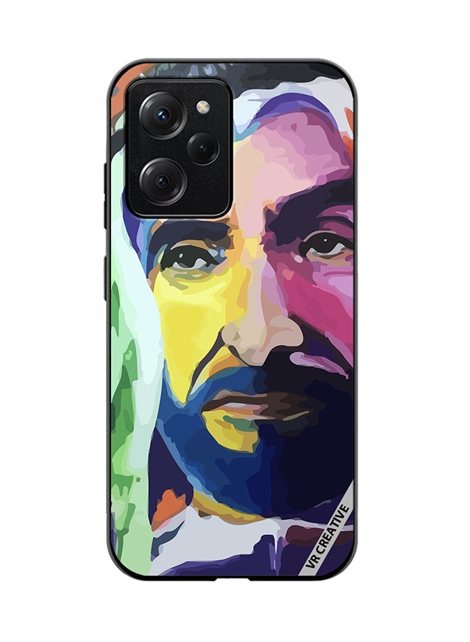 VR CREATIVE Protective Case Cover For Xioami Pcoo X5 Pro Sheikh Zayed Bin Sultan Al Nahyan Design Multicolour - Image 1