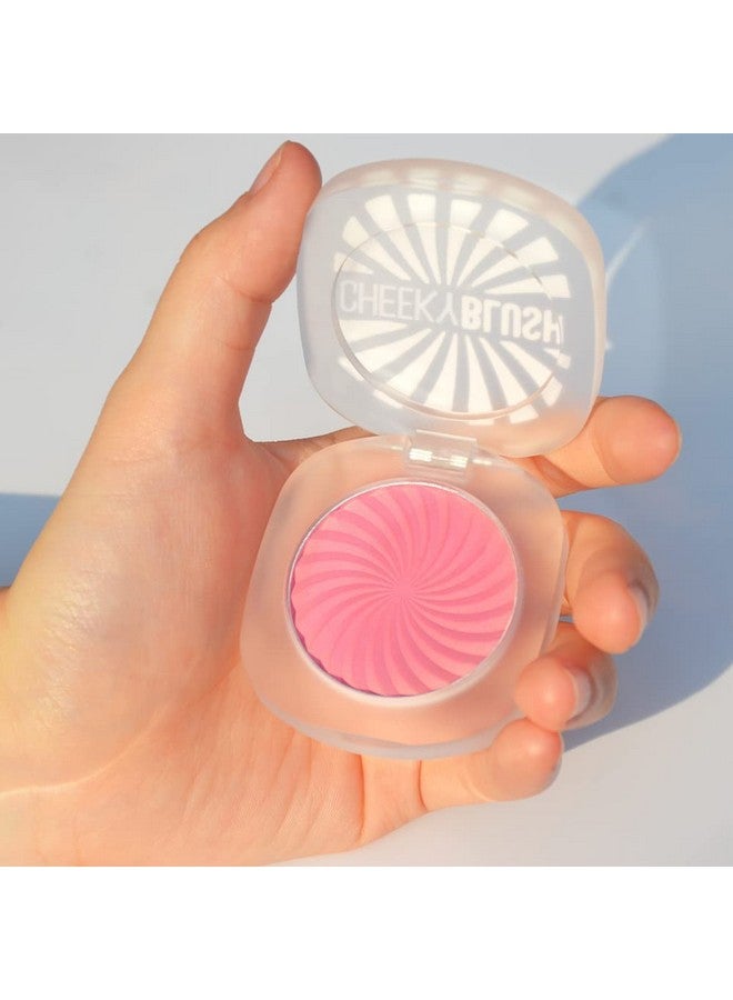 Tintark Cheeky Blush Compact For Face Cheeks Talc Free Blusher Palette Matte Powder Makeup Natural Healthy Mauve Pink Magenta Peach Red Vegan Cruelty Free - Image 5