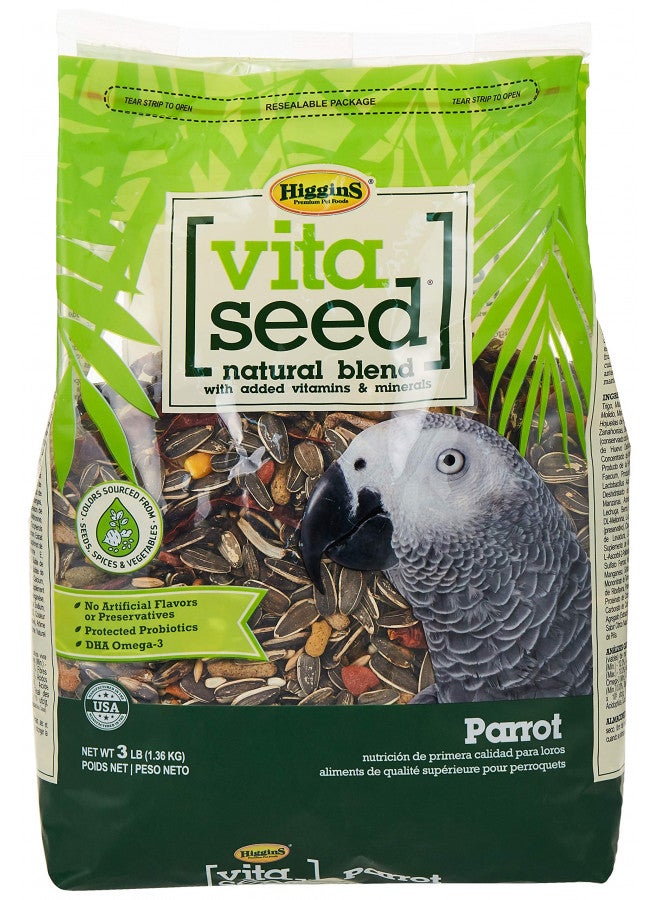 Higgins Vita Seed Parrot 3 Lbs. - Image 1