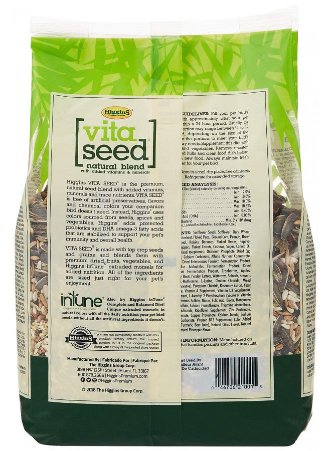 Higgins Vita Seed Parrot 3 Lbs. - Image 2