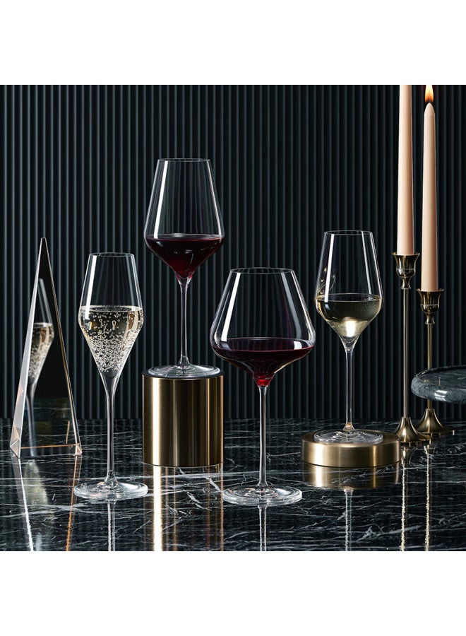 Cheer Wine Gl For Home Use, Stemmed Gl, German Imported Burgundy Wine Gl, Lead-free Crystal Wine Gl, Set Of 2 - Image 2