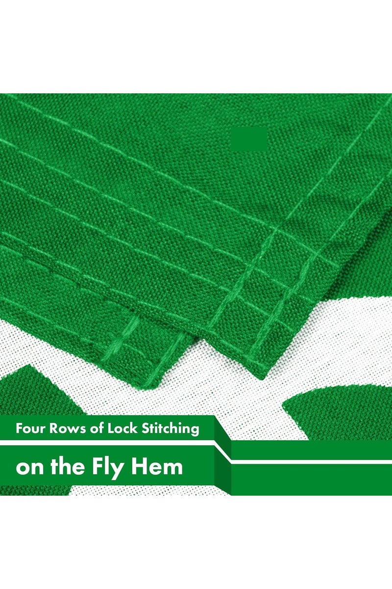 Flag of the Kingdom of Saudi Arabia (150 x 90 cm) to celebrate the National Day - Image 4