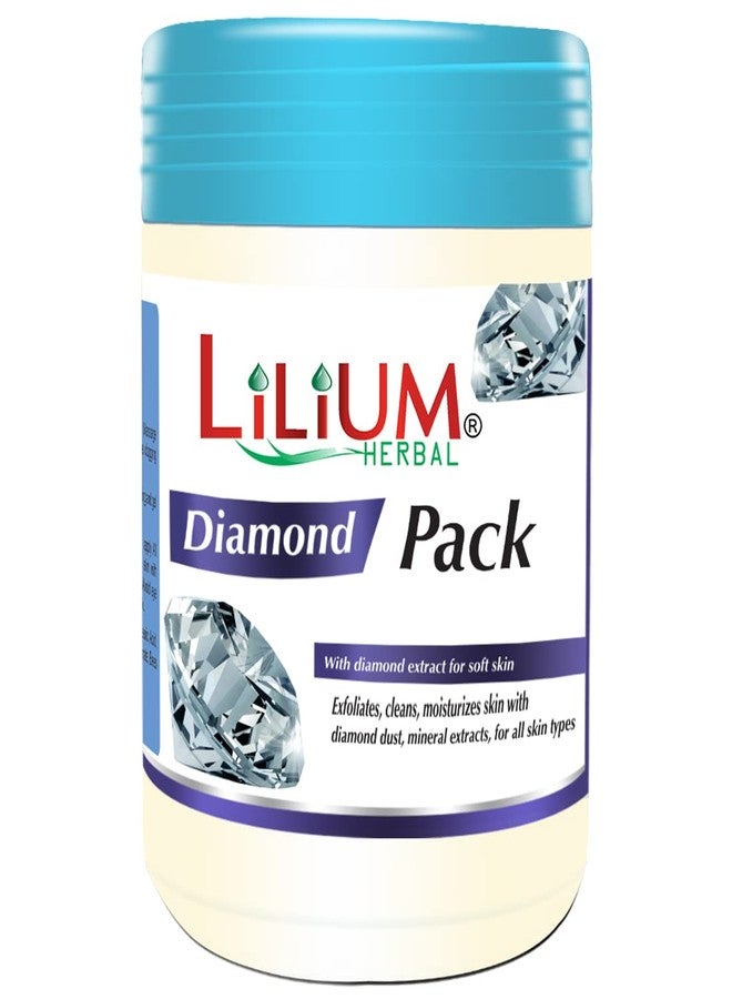 Lilium Diamond Face Pack for Instant Glow and Skin Purification, 900ml - Professional Salon Grade Facial Mask for Deep Cleansing & Brightening - Enriched with Diamond Dust & Natural Botanicals - Image 1