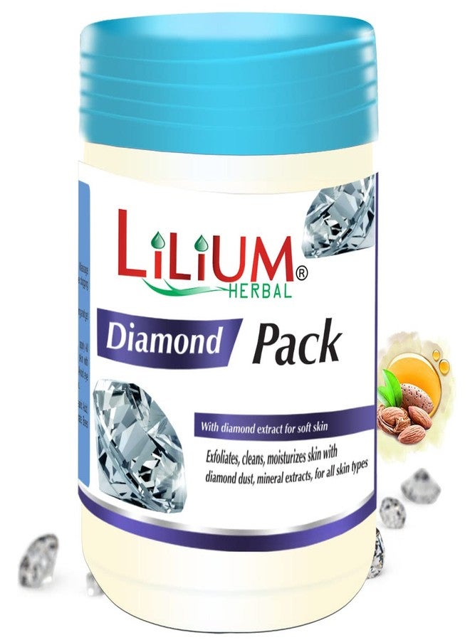 Lilium Diamond Face Pack for Instant Glow and Skin Purification, 900ml - Professional Salon Grade Facial Mask for Deep Cleansing & Brightening - Enriched with Diamond Dust & Natural Botanicals - Image 3