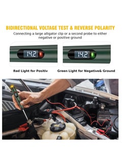 Y&D Test Light Automotive Electric 12 Volt Circuit Fuse Motorcycle Wiring Continuity Tester with LED Display,Voltage for Car Truck  - Image 2