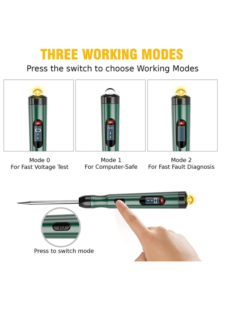 Y&D Test Light Automotive Electric 12 Volt Circuit Fuse Motorcycle Wiring Continuity Tester with LED Display,Voltage for Car Truck  - Image 5
