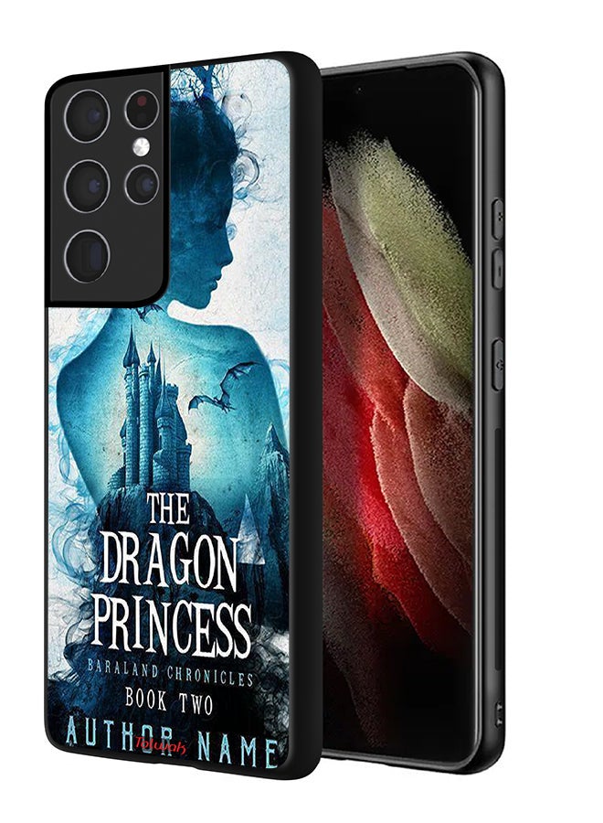 Tolwak Samsung Galaxy S21 Ultra 5G Protective Case Cover The Dragon Princess - Image 1