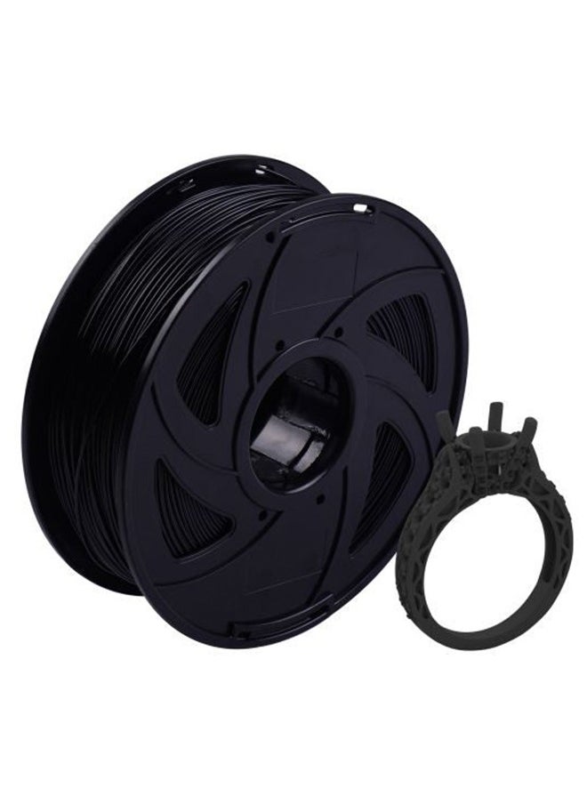 LEXIN PETG 3D Printer Filament Roll Black 1kg with 1.75mm Diameter  - Image 4