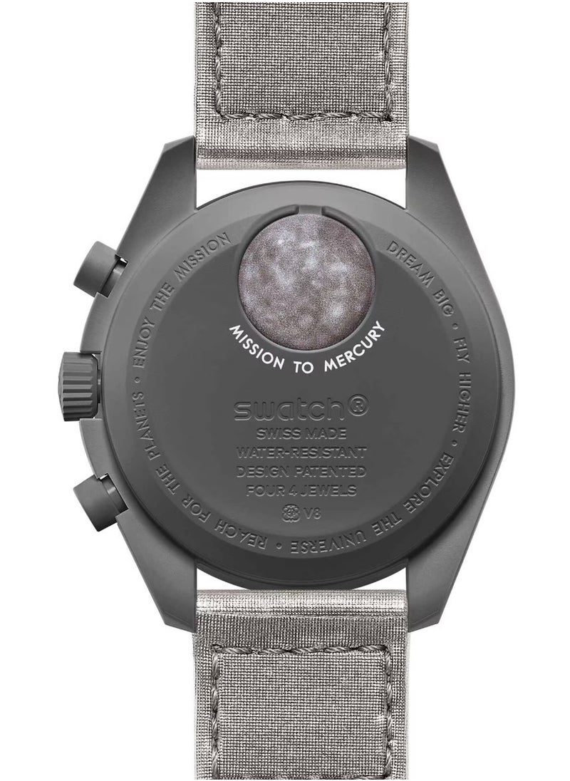 Bioceramic dial quartz watch on a mission to Mercury