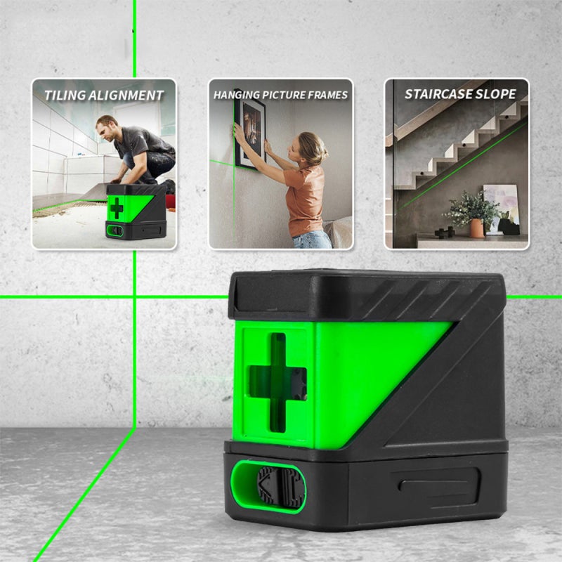 Self-Leveling Level, 2 Lines Level Green Cross Beam Line, Alignment Tool for Picture Hanging and DIY Application - Image 5