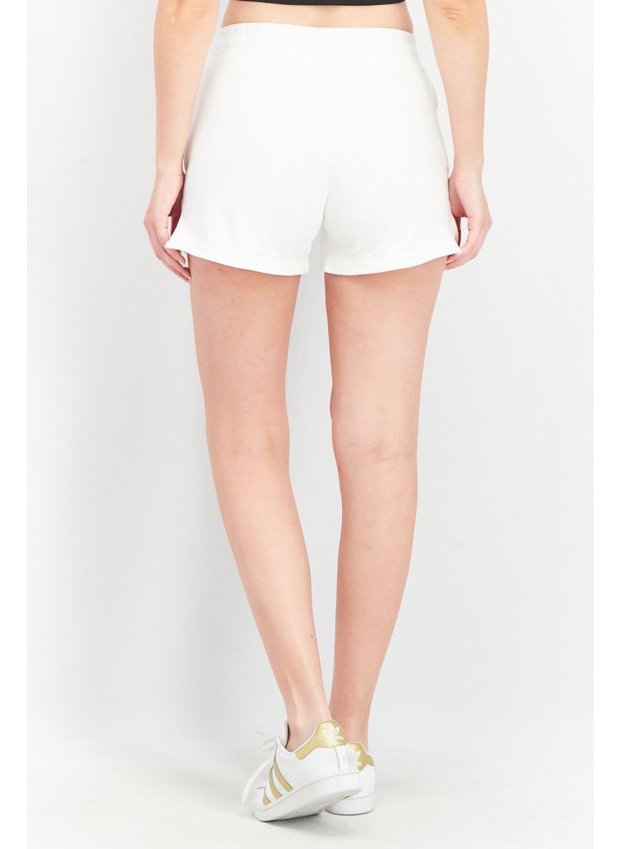 Champion Women Sportswear Fit Embroidered Logo Short, White  - Image 2