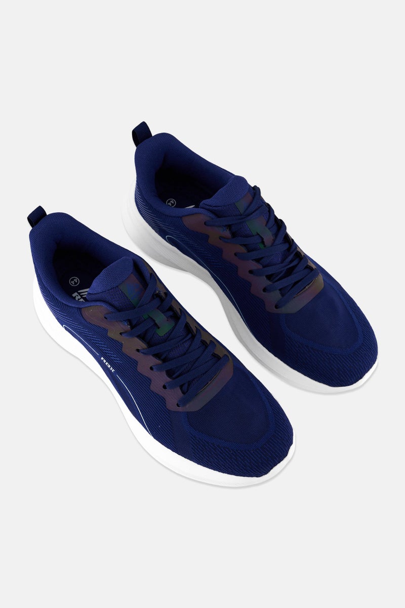 RBX أحذية تدريب مزودة بشريط لربط من علامة تجارية للرجال، لون كحلي - Image 4