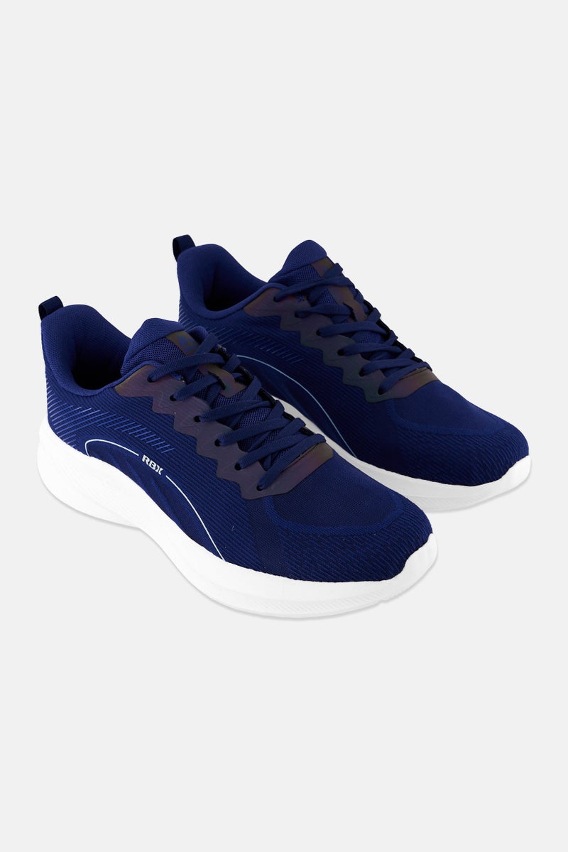 RBX أحذية تدريب مزودة بشريط لربط من علامة تجارية للرجال، لون كحلي - Image 1