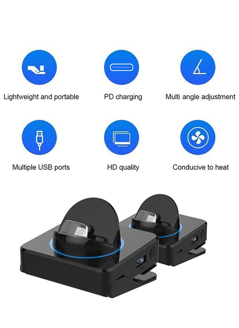 Excefore Game Console TV Dock, Docking Station for Switch, Portable 5 in 1 USB Type C HD Multimedia Interface 4K Docking Station, for Switch OLED and Lite  - Image 2
