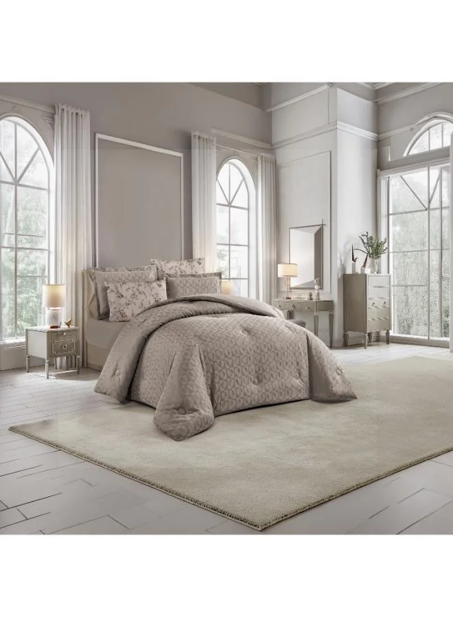 Unique Home Unique Home All Season Textured Waffle 4 pcs Twin Comforter Set - 170x230 cms