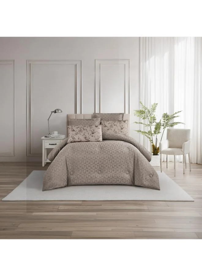 Unique Home Unique Home All Season Textured Waffle 4 pcs Twin Comforter Set - 170x230 cms