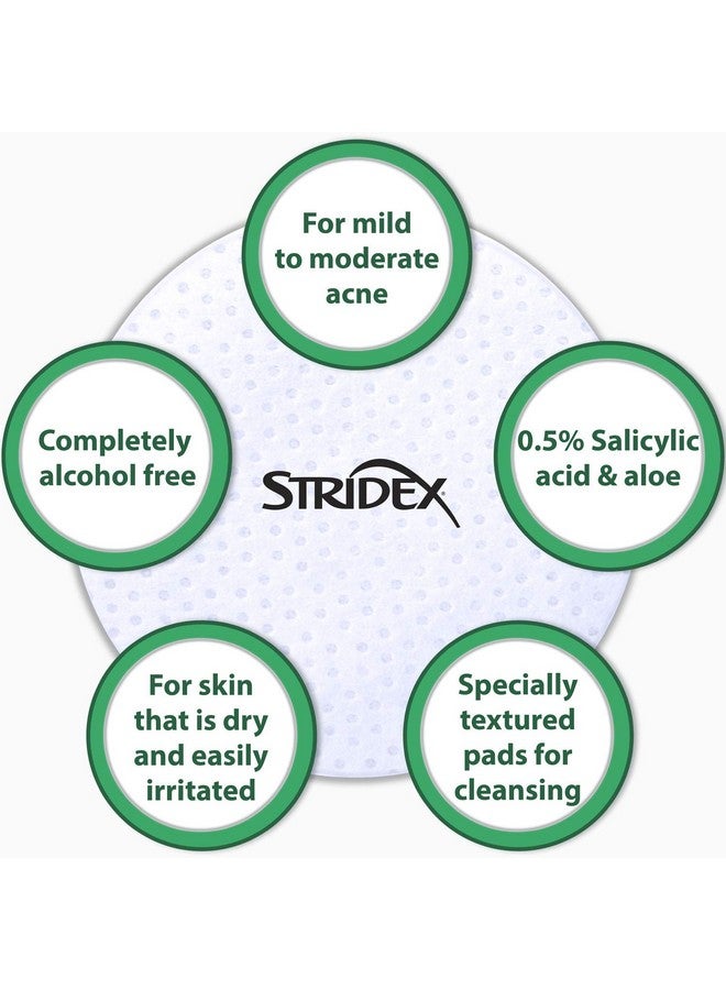 Stridex Tridex Medicated Acne Pads Sensitive 90Count (Pack Of 3) - Image 4