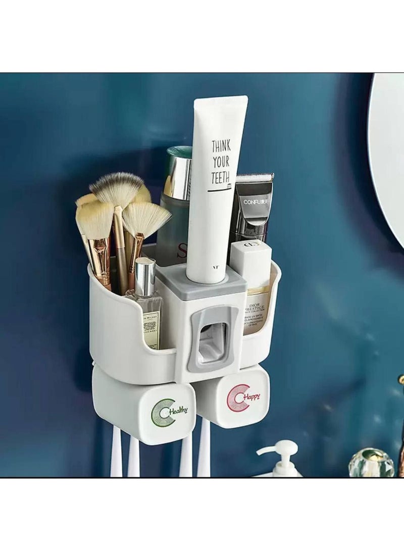 Toothbrush, toothpaste and bathroom accessories holder - Image 1