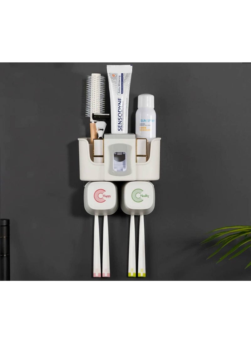 Toothbrush, toothpaste and bathroom accessories holder - Image 2