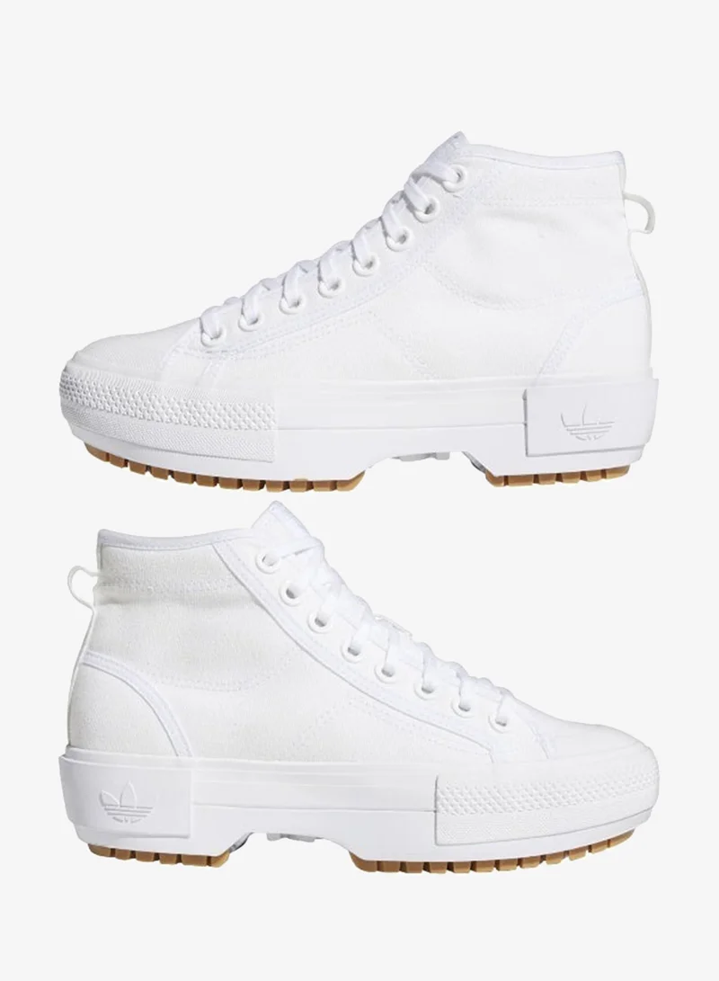 اديداس اوريجينالز أحذية أديداس نيزا تريك للرجال أبيض أوريجينالز