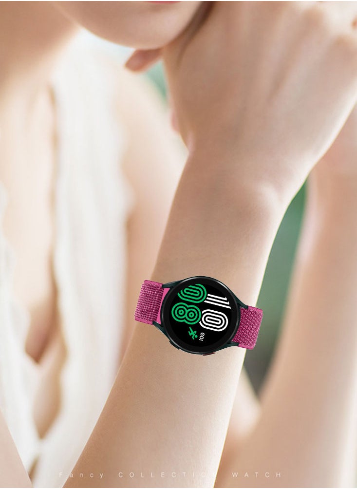 Perfii حزمة من 3 قطع من سوار الساعة متوافقة مع جميع أجهزة Samsung وHuawei وAmazfit وHonor بحجم شريط 20 مم  - Image 2