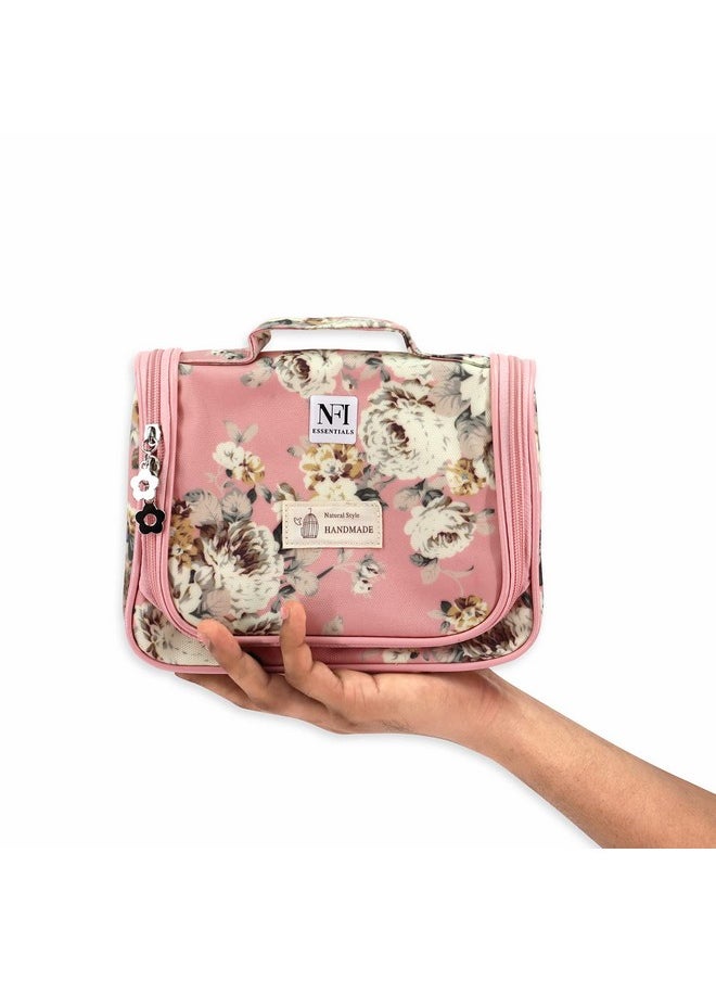NFI essentials NFI essentials Multifunctional Cosmetic Bag with Hook for Travel, Make up Organiser Storage, Cosmetic Pouch, Vanity Bag for Ladies  - Image 5