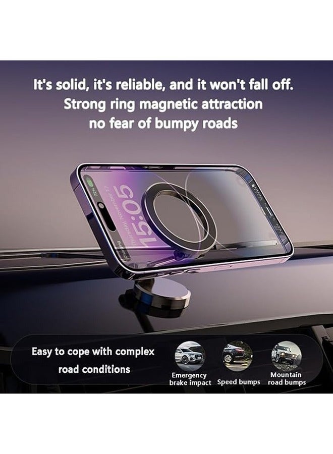 Air Vent Magnetic Charger Car Mount, Adjustable Phone Mount for Car, Suitable for iPhone 14/13/12 Pro Max Plus Mini MagSafe Case - Image 2